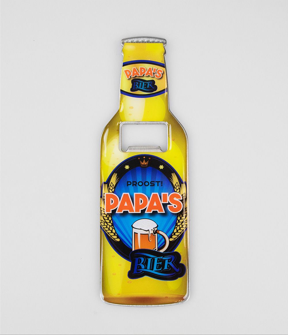 Bieropener Magneet Papa