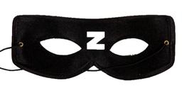 Oogmasker Zorro Zwart