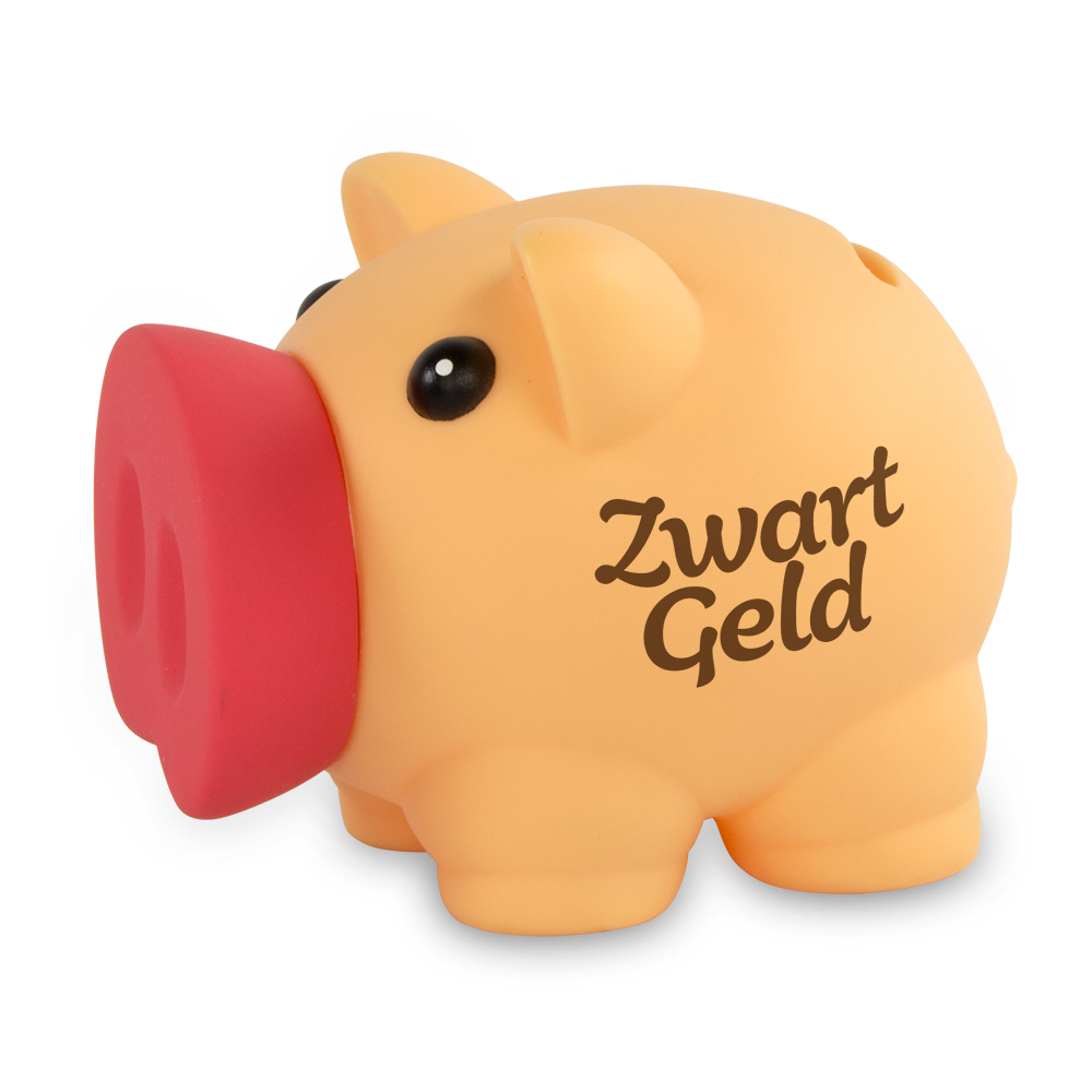 Omhoog overtuigen suspensie Spaarvarken Zwart Geld - Ooms Feestwinkel