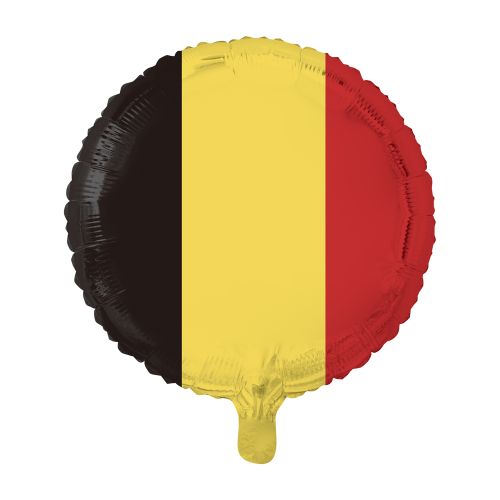 Folieballon Belgische Vlag 46cm