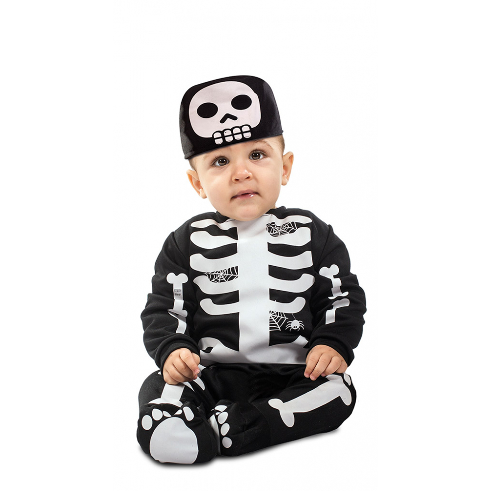 Stal bijlage nauwkeurig Kostuum Baby Skelet met Muts - Ooms Feestwinkel