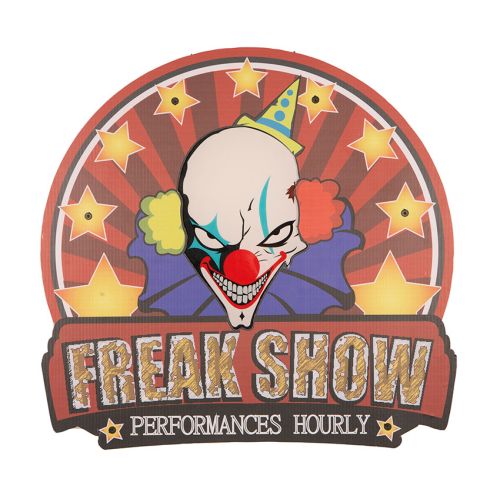 Deco Bord "Freak Show" met Licht