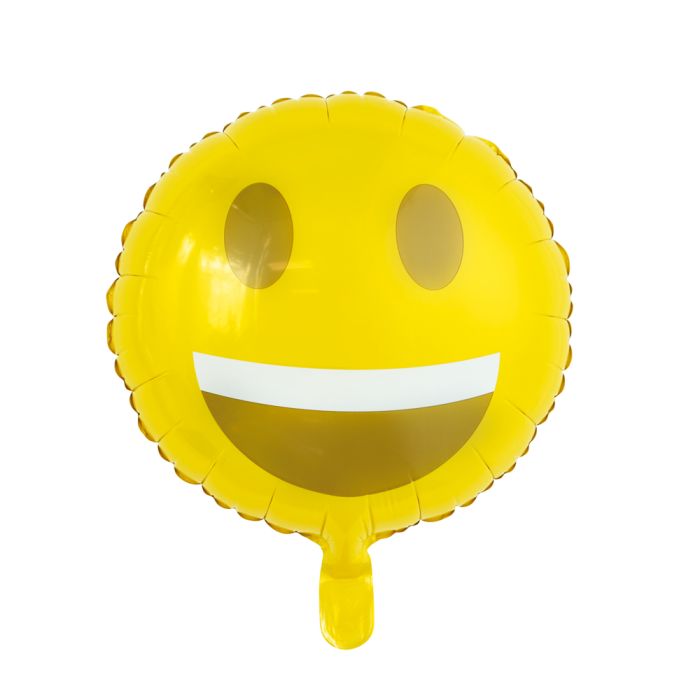 Folieballon Smiley Lachend 46cm