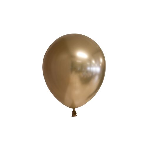 100st Chrome Ballonnen 5" Goud