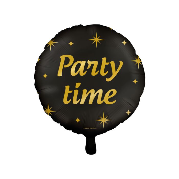 Folieballon Classy Party Time 46cm