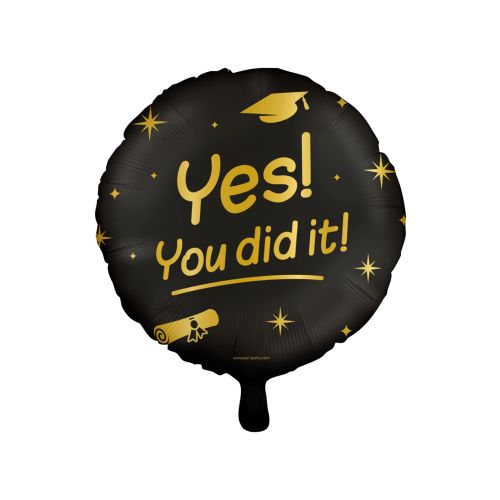 Folieballon Classy Yes! You Did It! 46cm