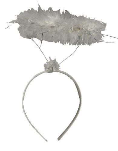 Diadeem Halo/Aureool Wit/Zilver