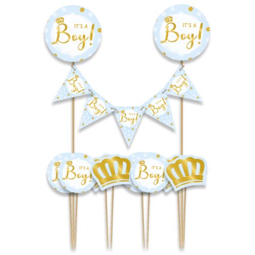 Cake Decoratie Set It's a Boy Special