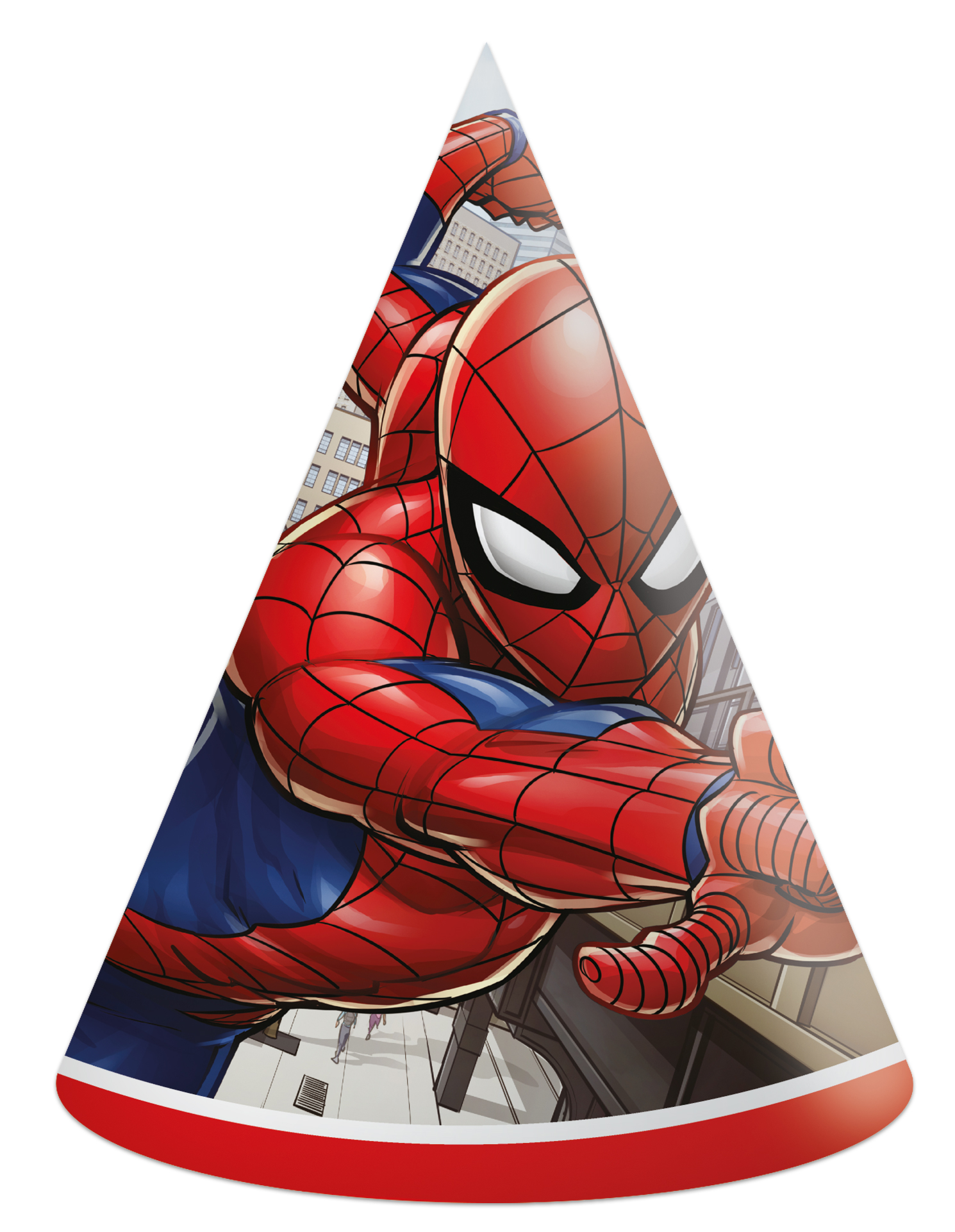 6st Feesthoedjes Spiderman FSC