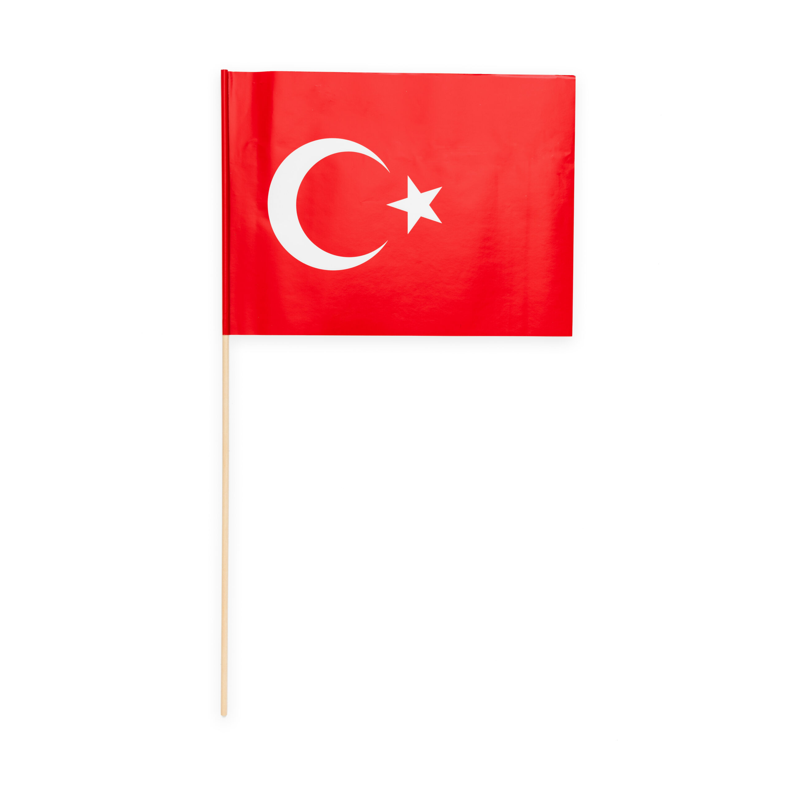 10st Papieren Vlaggetjes Turkije