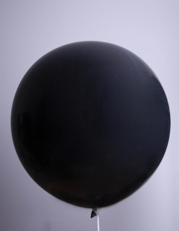 Reuze Ballon 60cm Pastel Zwart