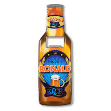 Bieropener Magneet Ronald