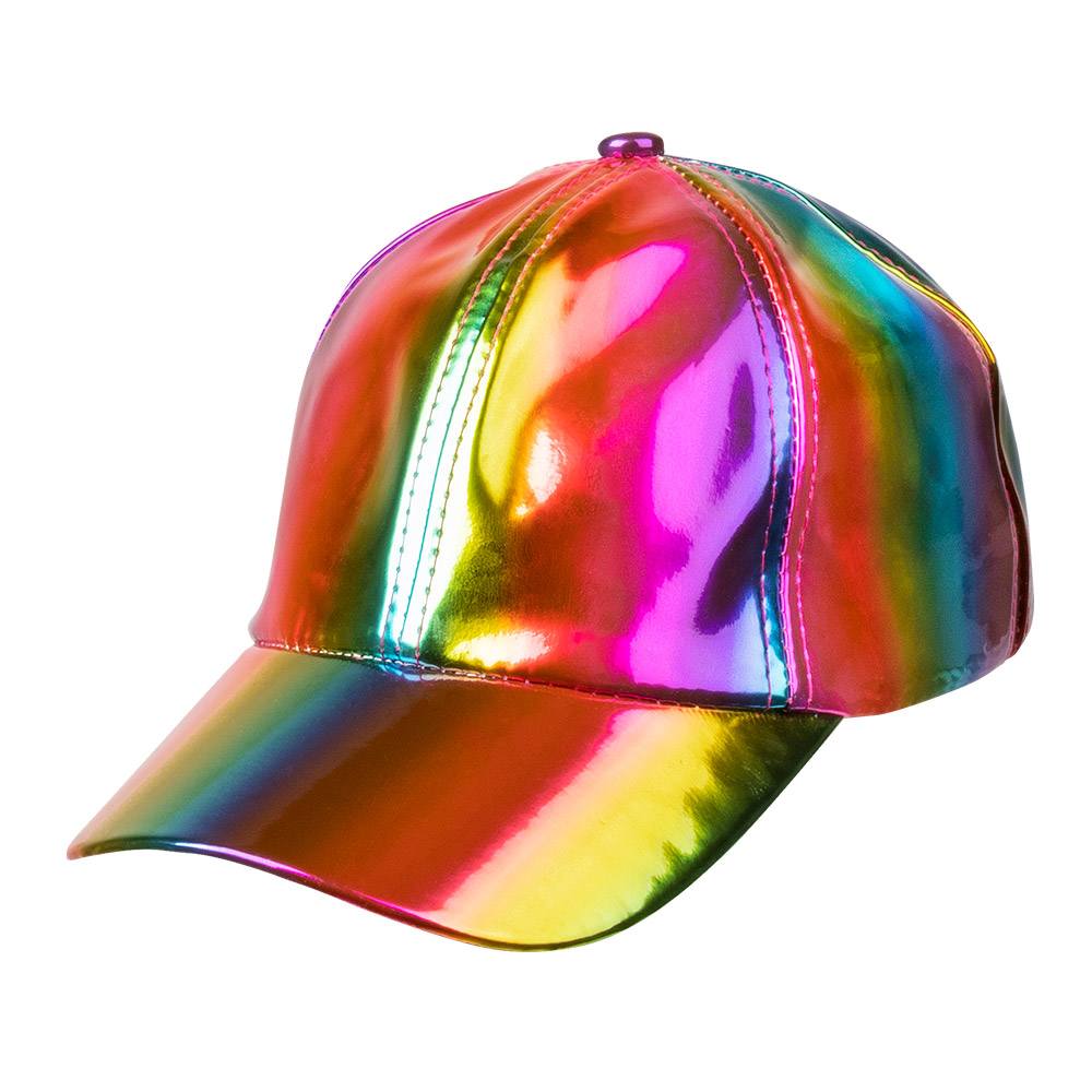 Pet/Cap Holo Regenboog