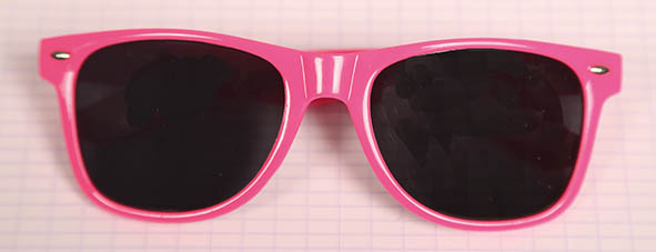 Zonnebril Fluor/Neon Roze