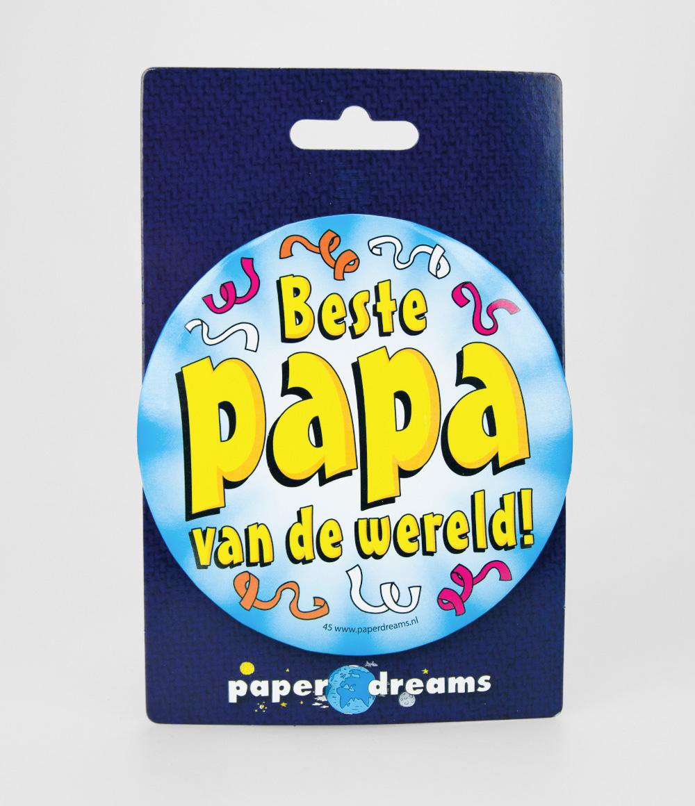 Button XL Beste papa