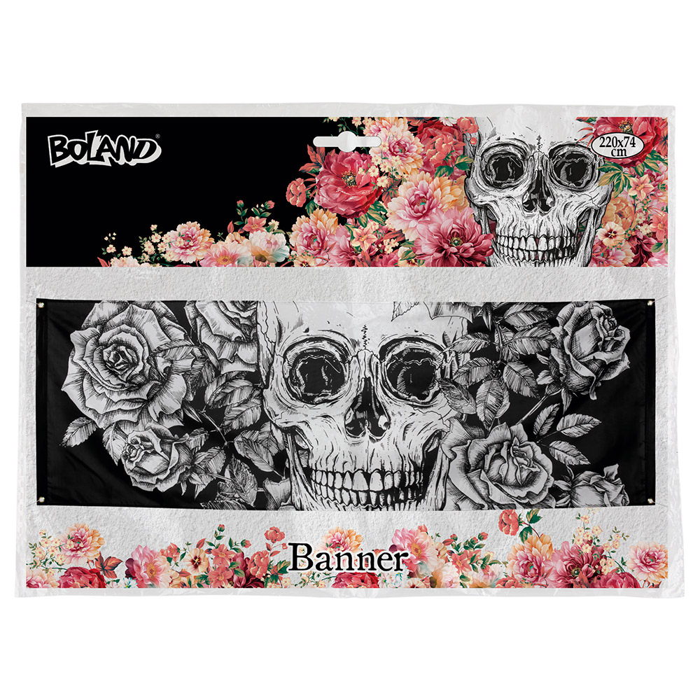 Banner Day of the Dead 74x220cm