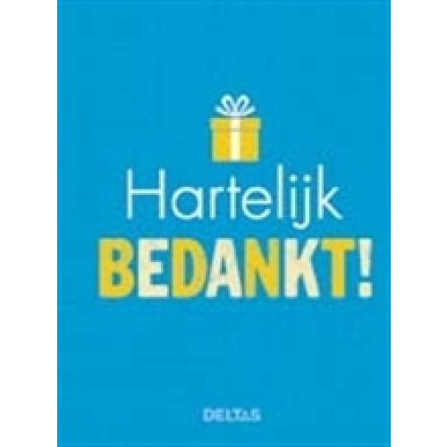 Boek;Hartelijk Bedankt!