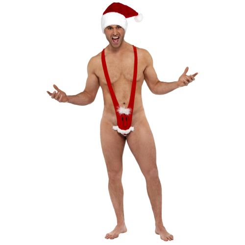 Borat Mankini Kerst (Santa Kini)