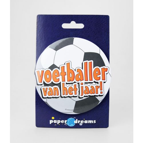 Button XL Voetballer