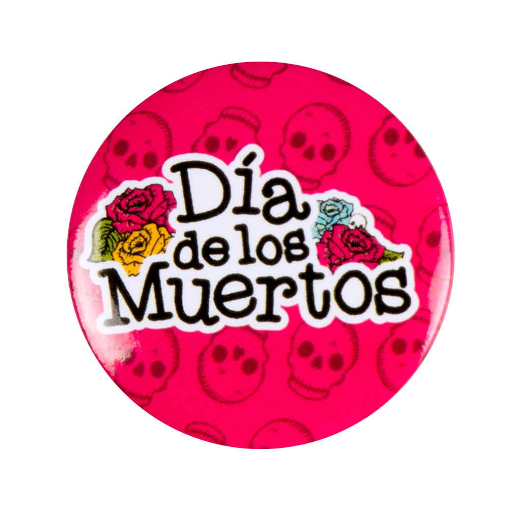 Buttons Day of the Dead 3cm 4stuks