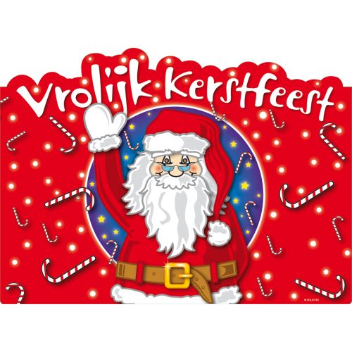 Deurbord Vrolijk Kerstfeest