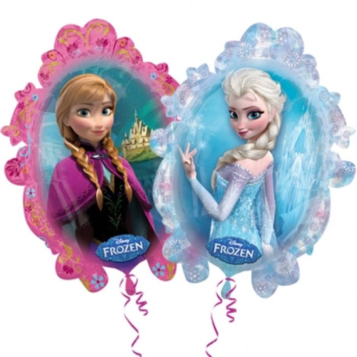 Folieballon ''Anna/Elsa'' Frozen 63x78cm