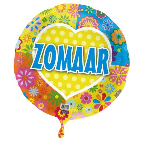 Folieballon "Zomaar" 43cm