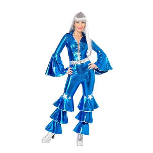 Kostuum Dancing Dream Blauw Dames