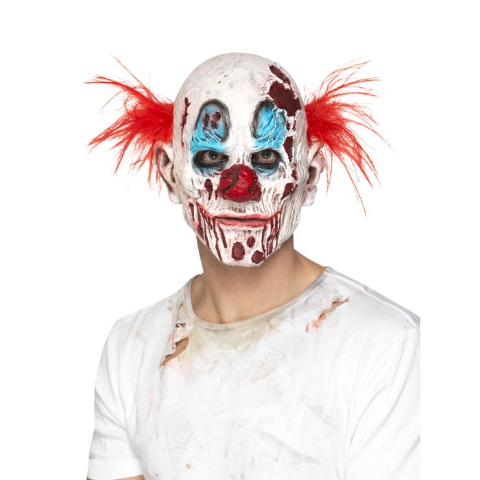 Rubber/Foam Masker Zombie Clown