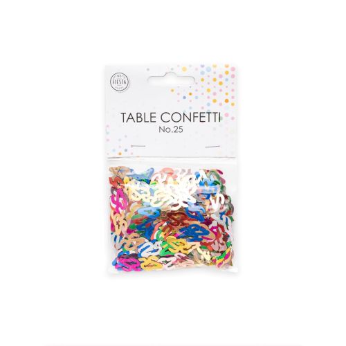 Sier-Confetti Multicolor 25 14gram