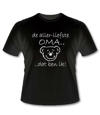 Slogan T-shirt Oma (Beer)