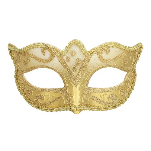 Oogmasker Venetiaans Felina Goud