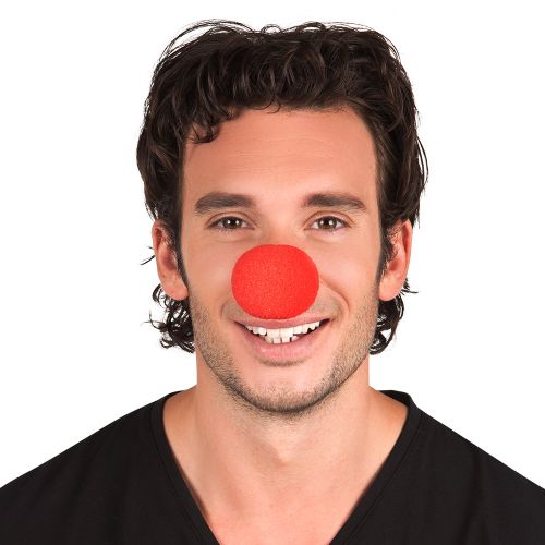 Clownsneus Schuim Rood