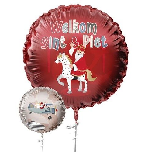 Folieballon "Sint & Co" 45cm